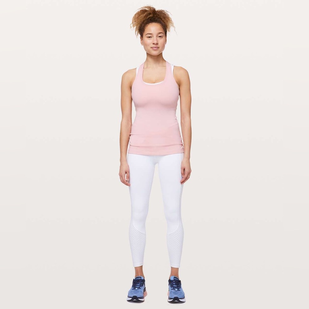 Lululemon Cool Racerback II in Faint Coral Size 10.
